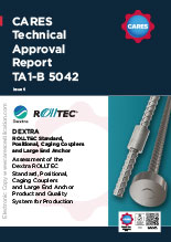 Dextra Manufacturing Co Ltd. Technical Approval