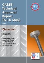 ARMATURIS Technical Approval